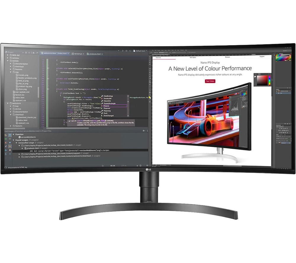 34WL85C 4K Ultra HD 34? Curved IPS Monitor Reviews