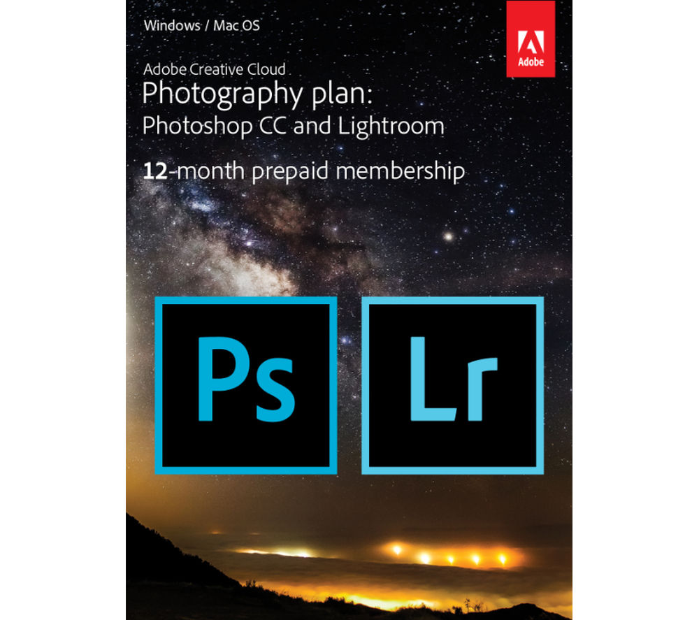 ADOBE Creative Cloud Photography Plan