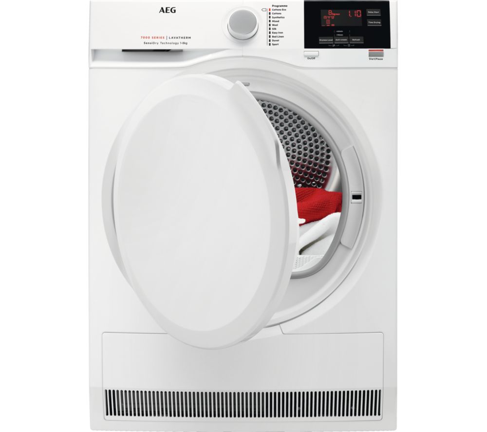 AEG 7000 Series T7DBG840N 8 kg Heat Pump Tumble Dryer Reviews