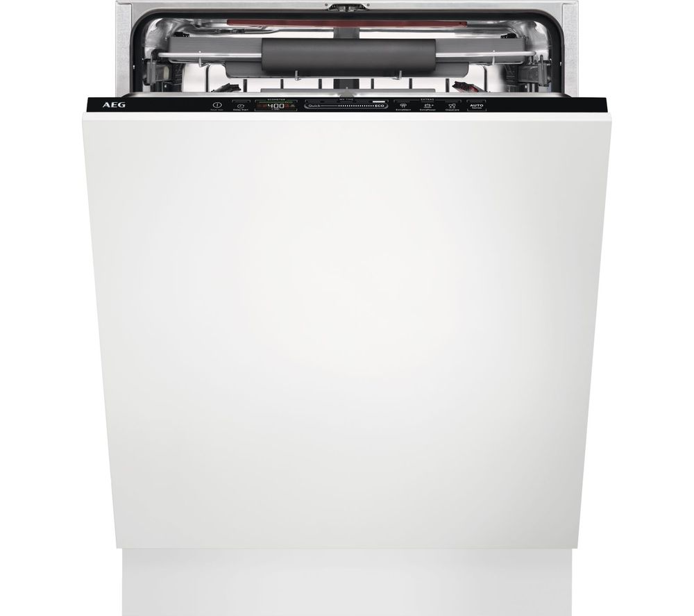 AEG AirDry Technology FSS63607P Full-size?Fully Integrated Dishwasher