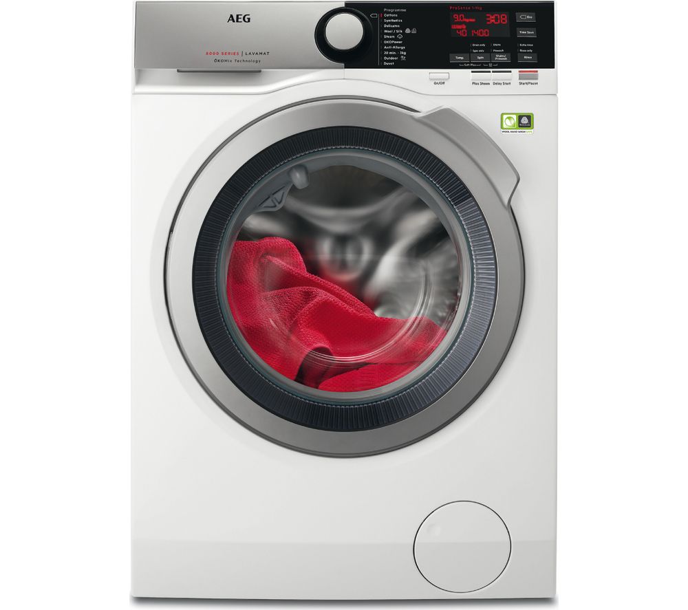 AEG OkoMix L8FEE965R 9 kg 1600 Spin Washing Machine Reviews