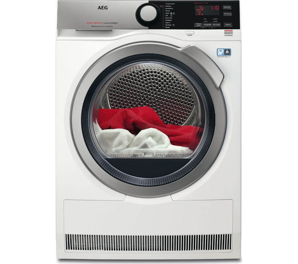 AEG Tumble Dryer  AbsoluteCare T8DEE945R Condenser Reviews