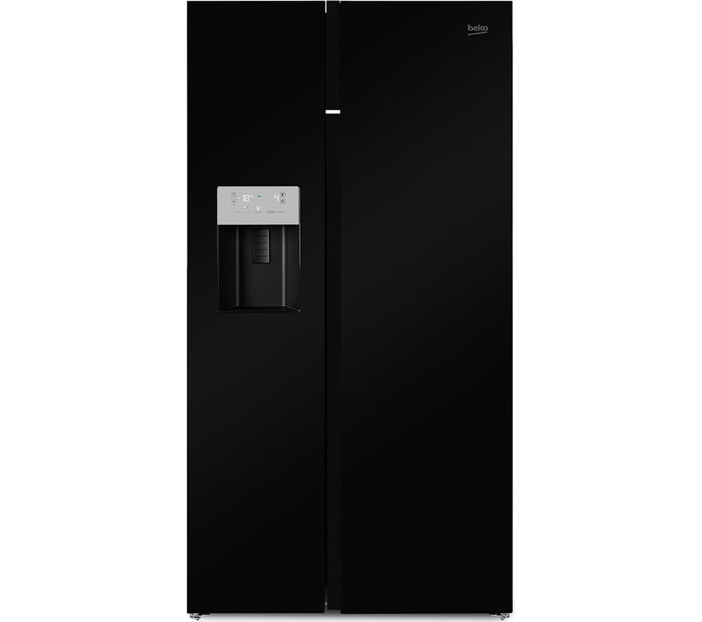 BEKO American-Style Fridge Freezer Black ASGN542B