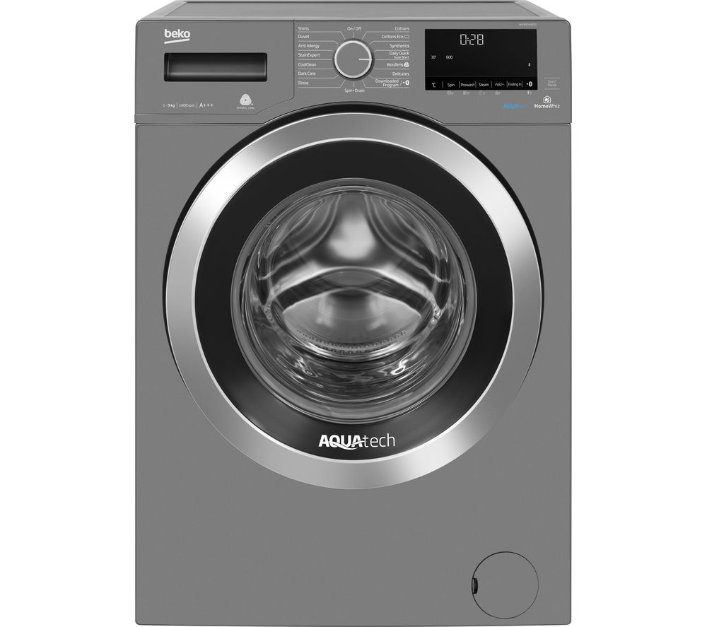 BEKO AquaTech WX94044E0G Bluetooth 9 kg 1400 Spin Washing Machine Reviews