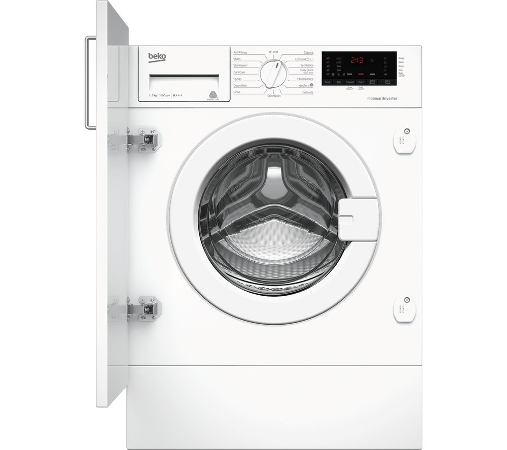 BEKO WIX765450 Integrated 7 kg 1600 Spin Washing Machine Reviews