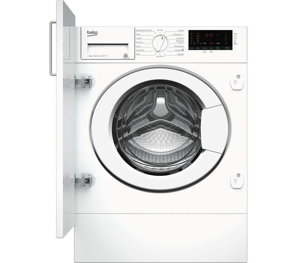 BEKO WIX845400 8 kg 1400 Spin Integrated Washing Machine Reviews