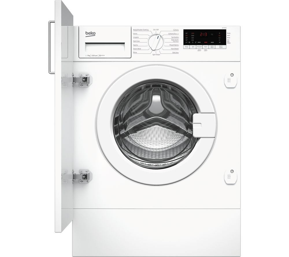 BEKO WIY72545 Integrated 7 kg 1200 Spin Washing Machine Reviews