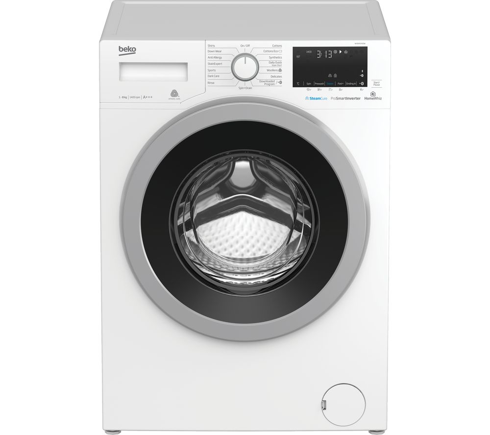 BEKO WX840430W Bluetooth 8 kg 1400 Spin Washing Machine Reviews