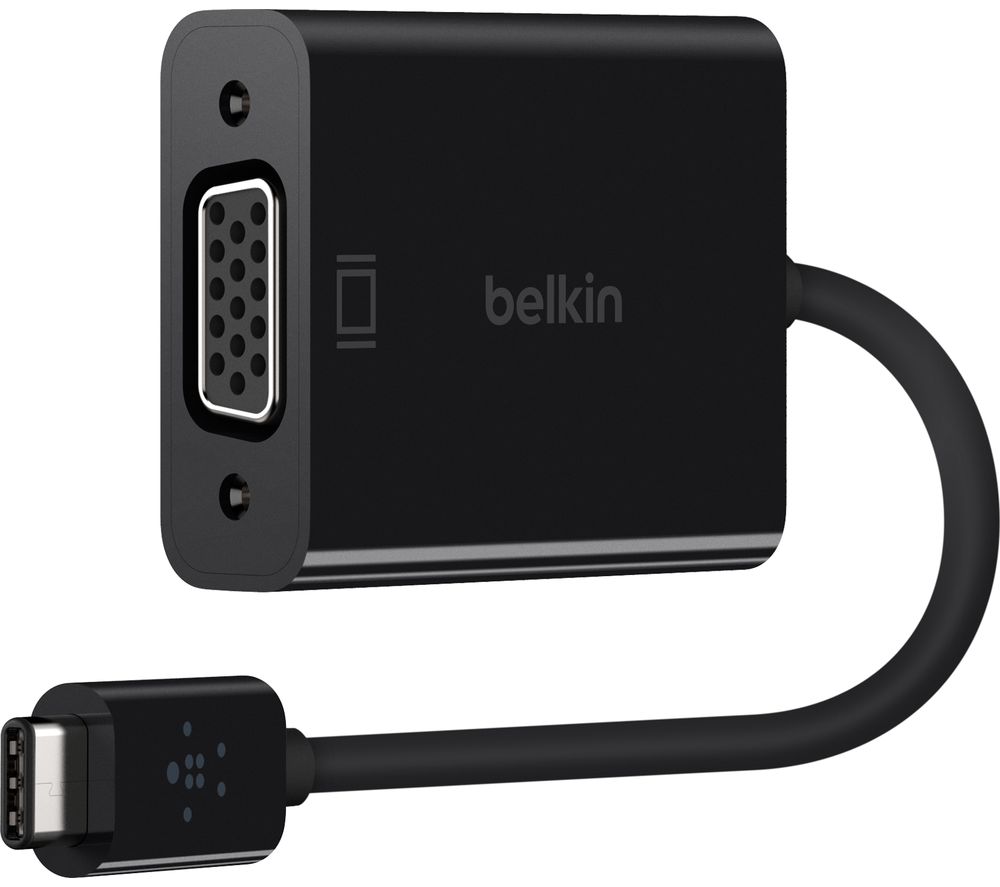 BELKIN F2CU037btBLK USB-C to VGA Adapter Reviews