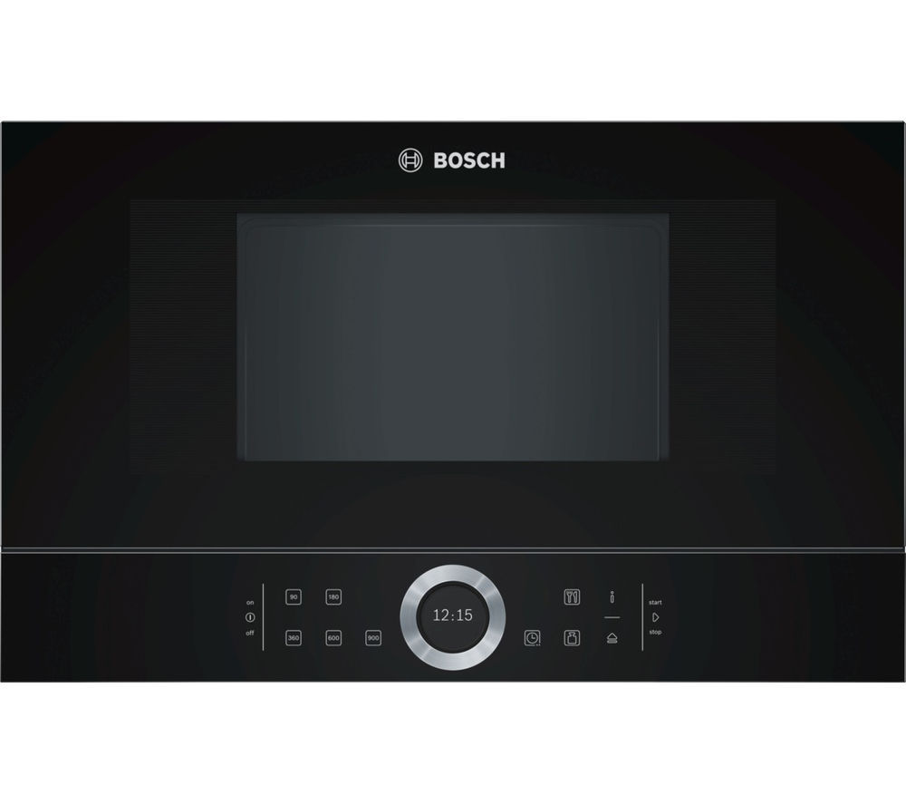 BOSCH BFL634GB1B Built-In Solo Microwave Reviews