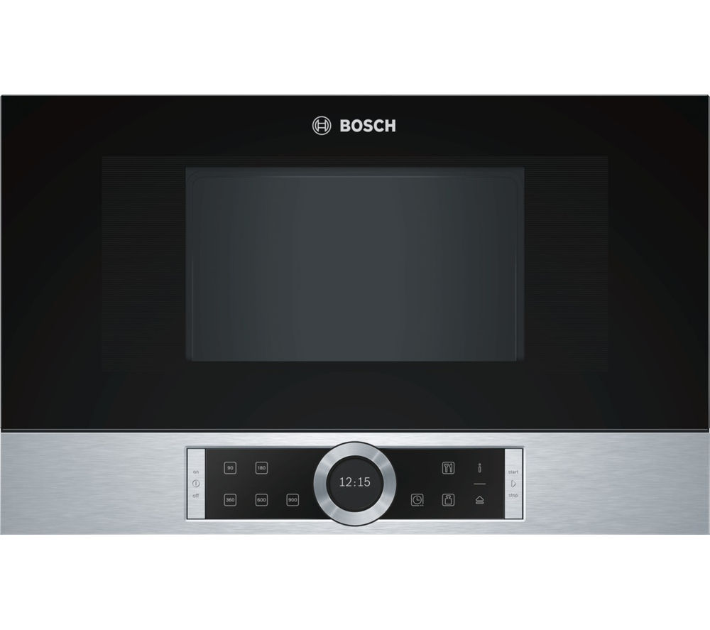 BOSCH BFL634GS1B Built-in Solo Microwave Reviews