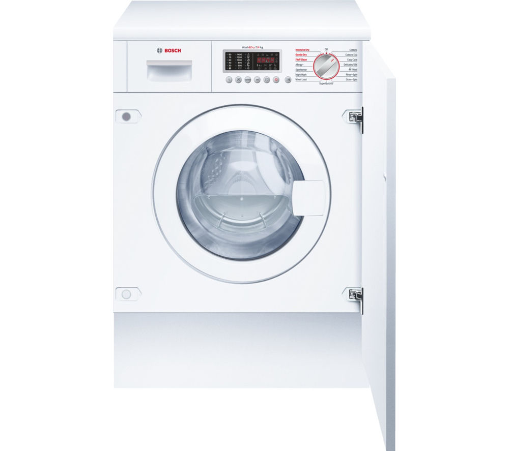 BOSCH WKD28541GB Integrated Washer Dryer Reviews