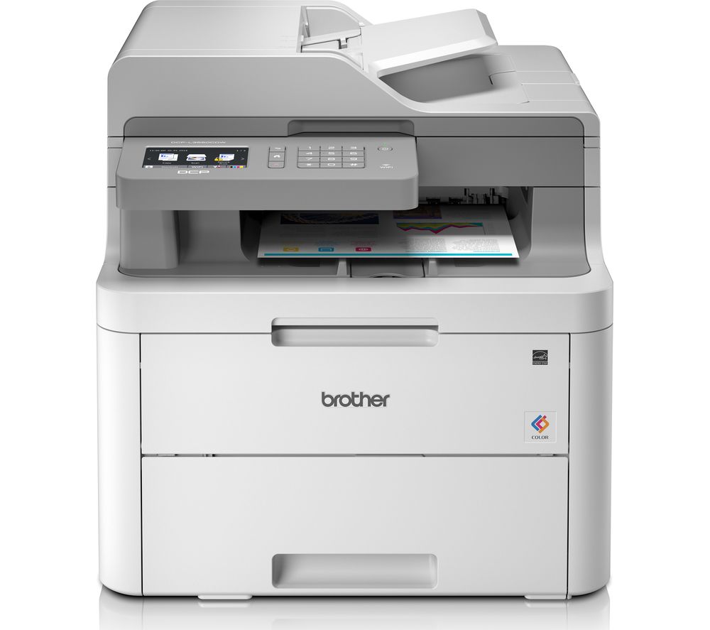 BROTHER DCPL3550CDW All-in-One Wireless Laser Printer Reviews