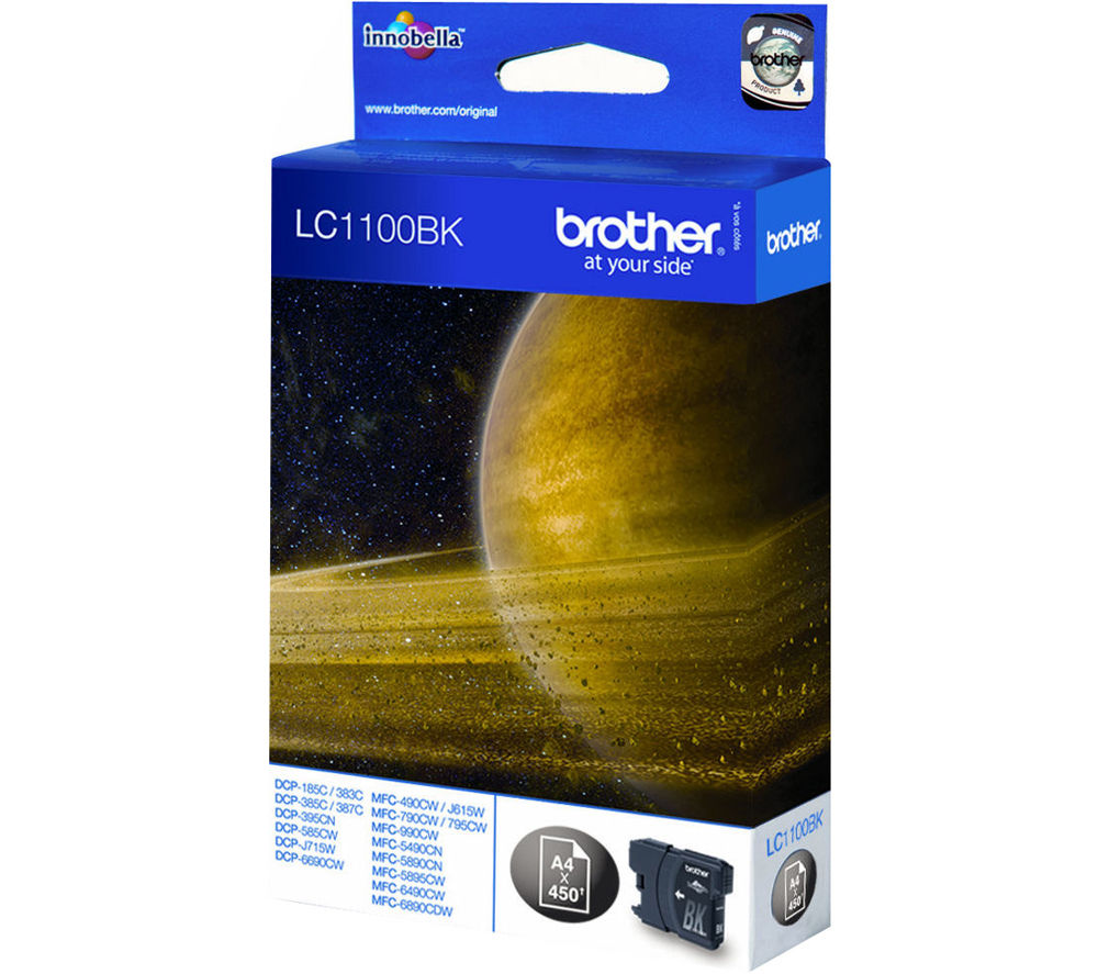 BROTHER LC1100BK Black Ink Cartridge