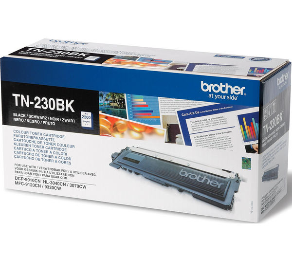 BROTHER TN230BK Black Toner Cartridge