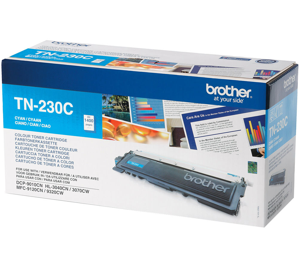 BROTHER TN230C Cyan Toner Cartridge