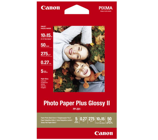 CANON 100 x 150 mm PP-201 Glossy Photo Paper Reviews