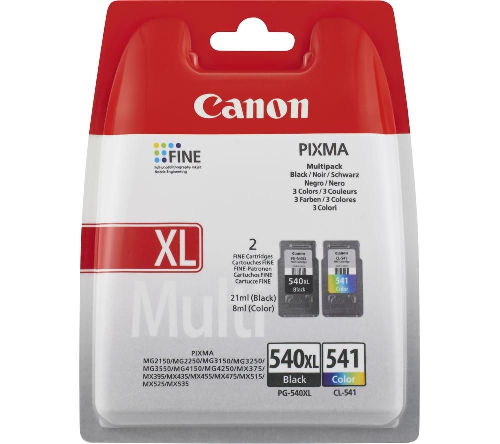 CANON PG-540 XL & CL-541 Black & Tri-colour Ink Cartridges Reviews