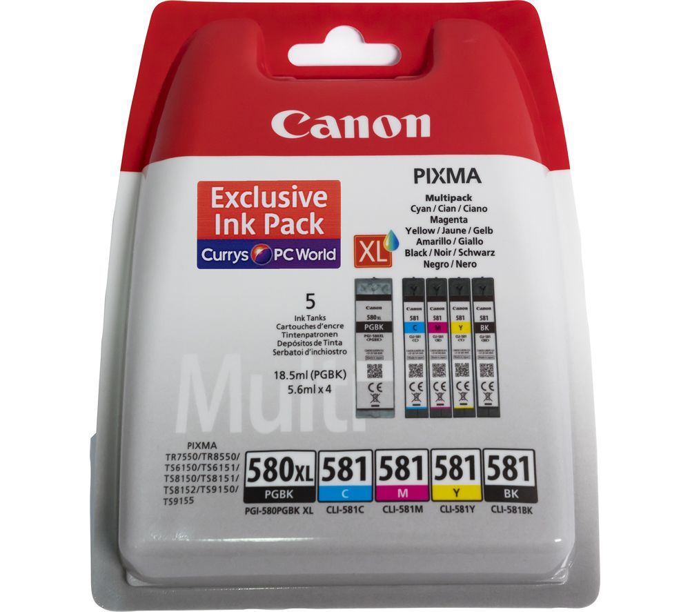 CANON PGI-580XL / CLI-581 Cyan