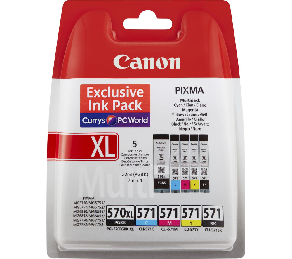 CANON PGI570XL/571 Ink Cartridges Reviews