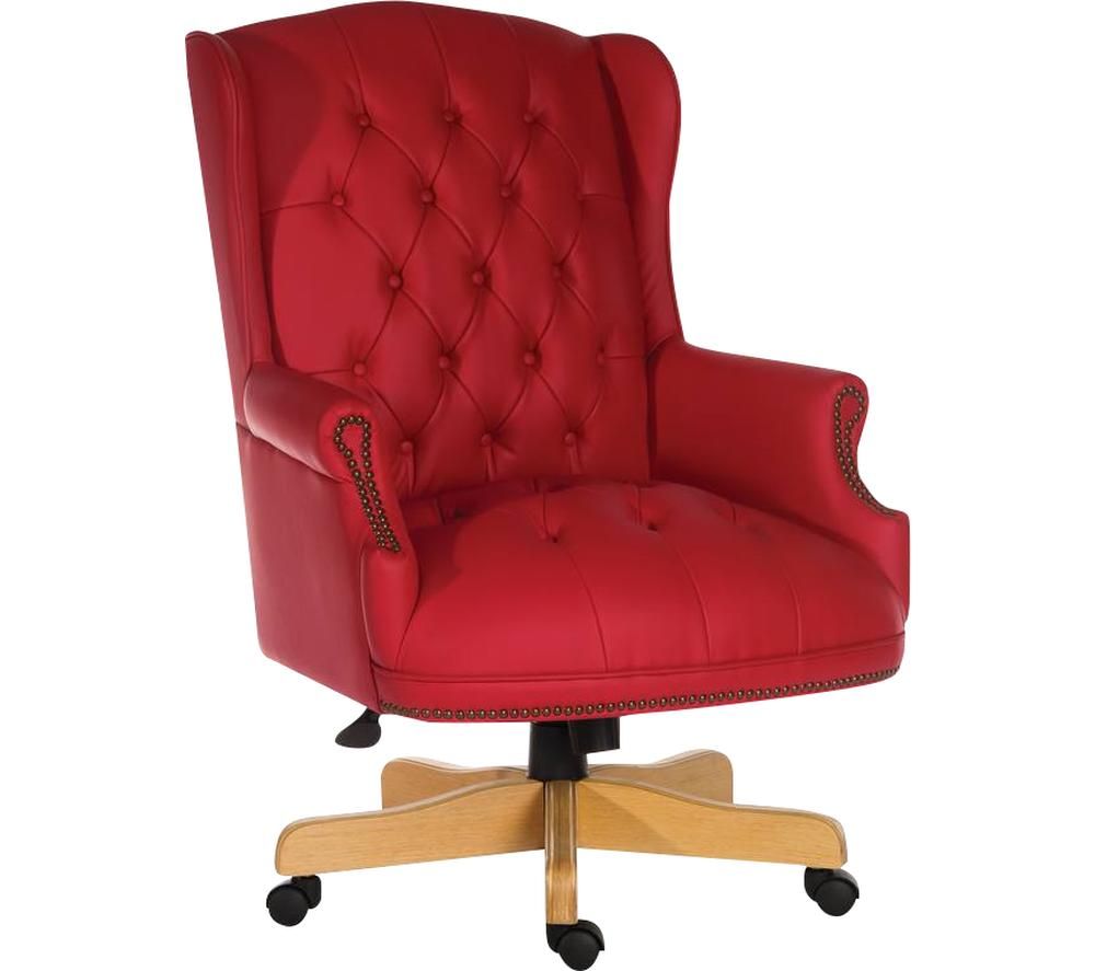 Chairman Rouge Bonded-leather Tilting Executive Chair Reviews