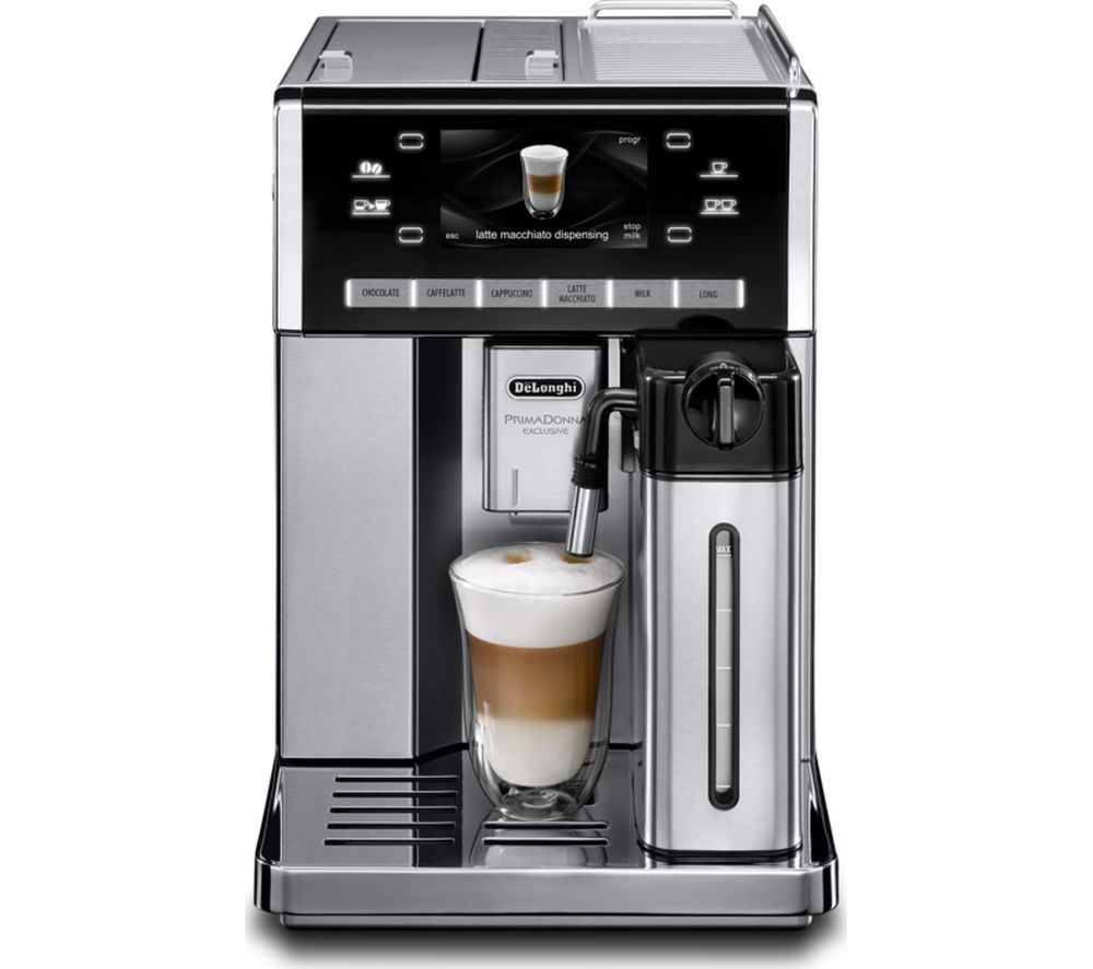 DELONGHI Prima Donna Exclusive ESAM6900.M Bean to Cup Coffee Machine Reviews