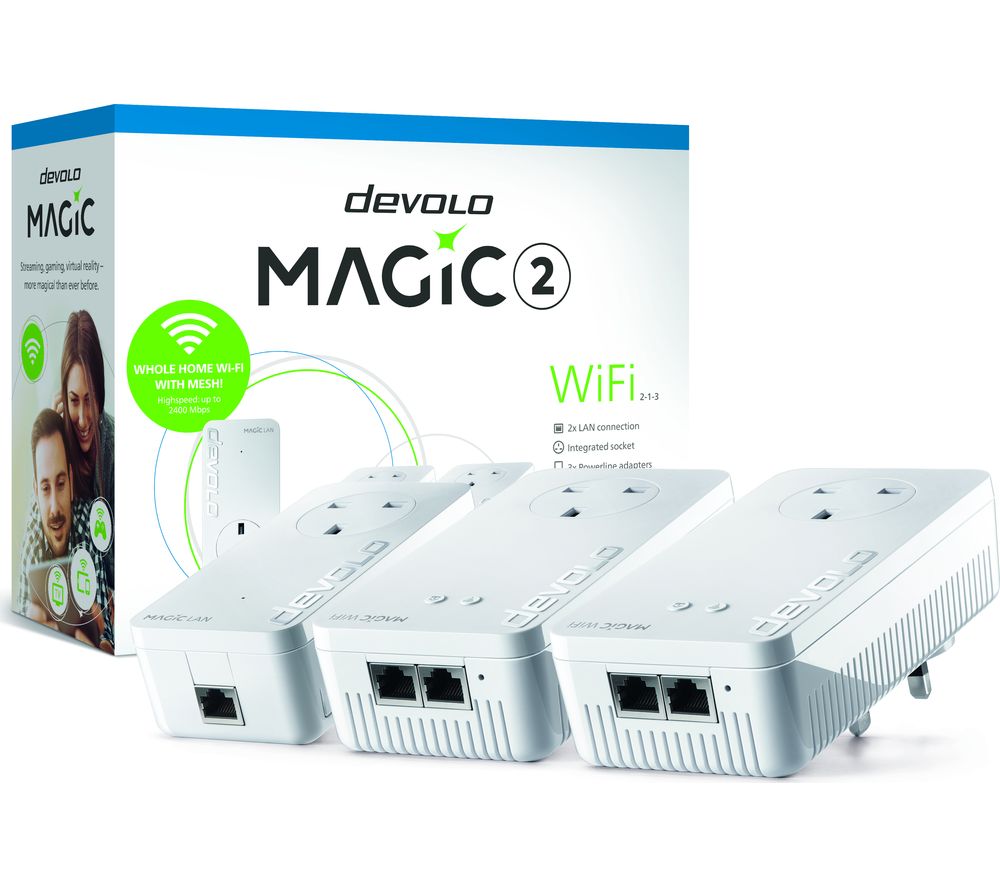 DEVOLO 8393 Magic 2 WiFi Powerline Adapter Kit Reviews