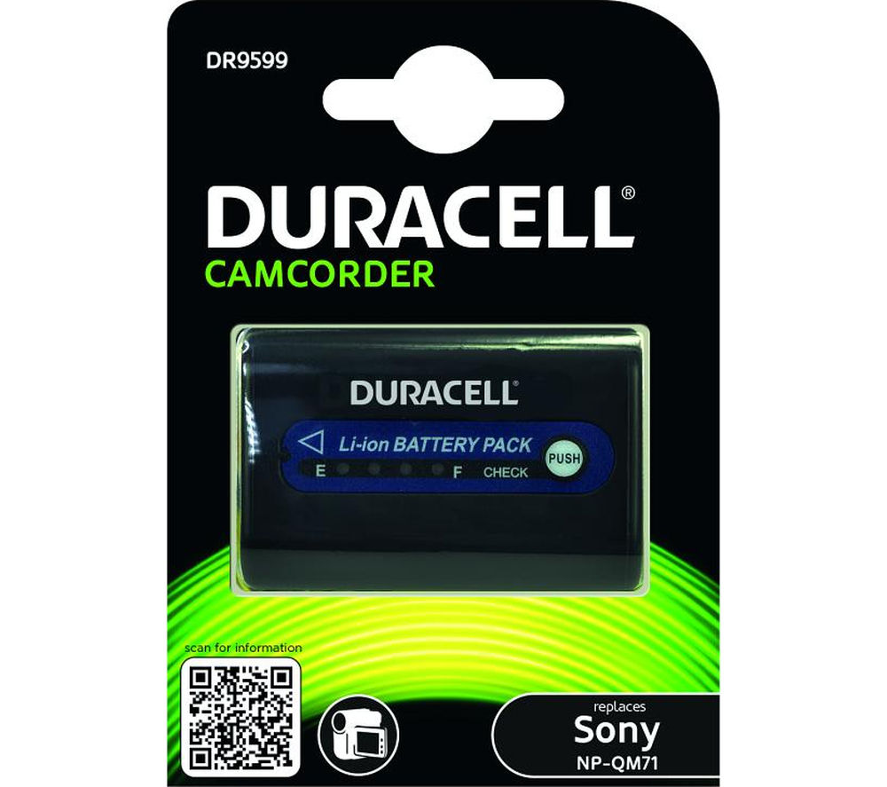 DURACELL DR9599 Lithium-ion Rechargeable Camcorder Battery Reviews