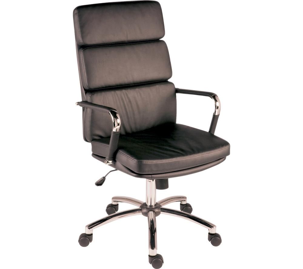 Deco 1097BLK Faux-Leather Tilting Executive Chair Reviews