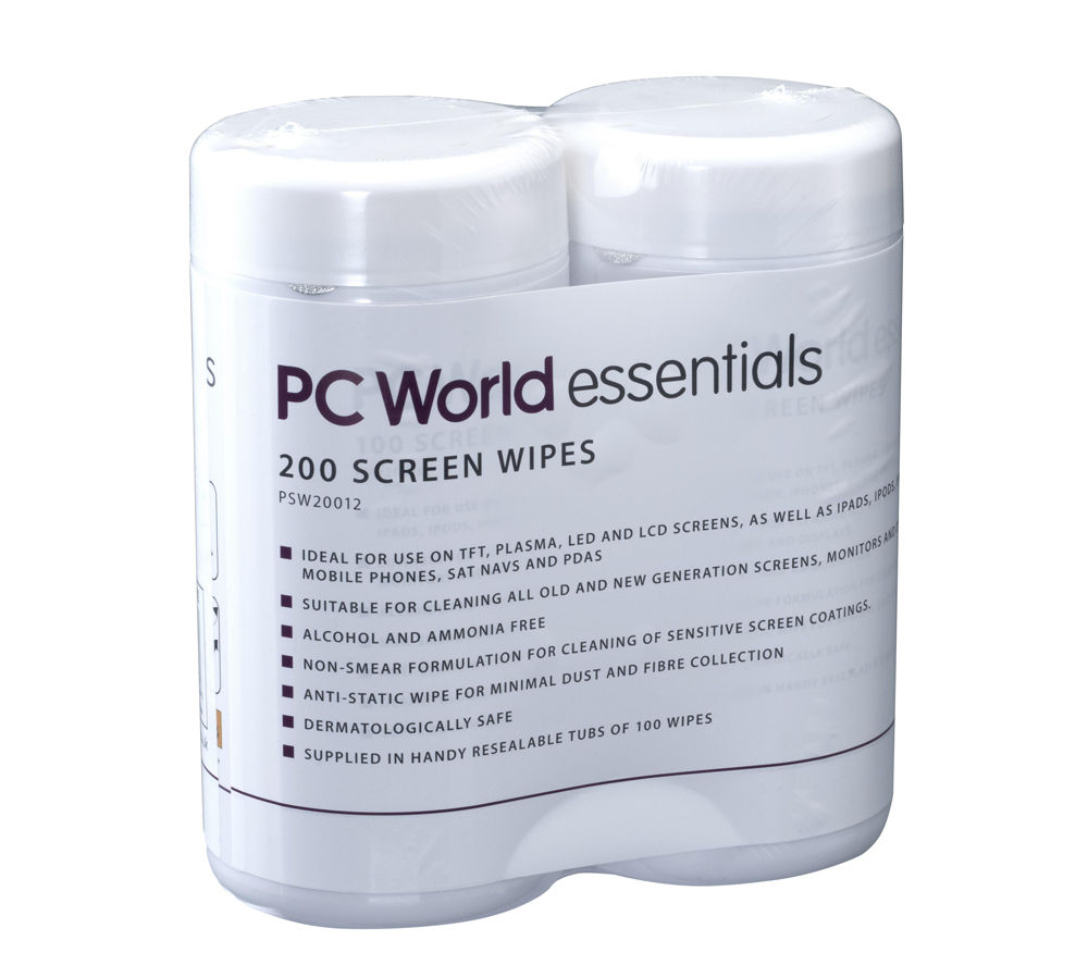 ESSENTIALS PSW20012 Screen Wipes Reviews