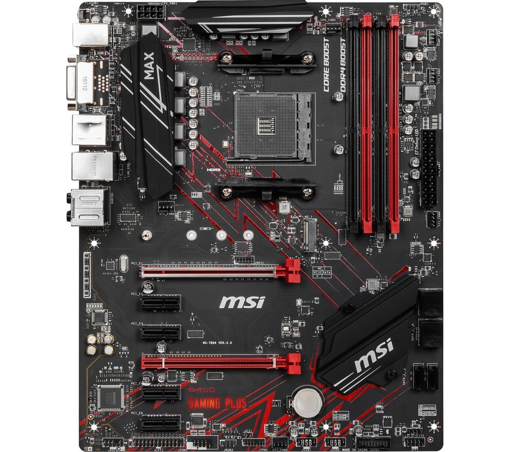 GAMING PLUS MAX AMD B450 AM4 Motherboard Reviews