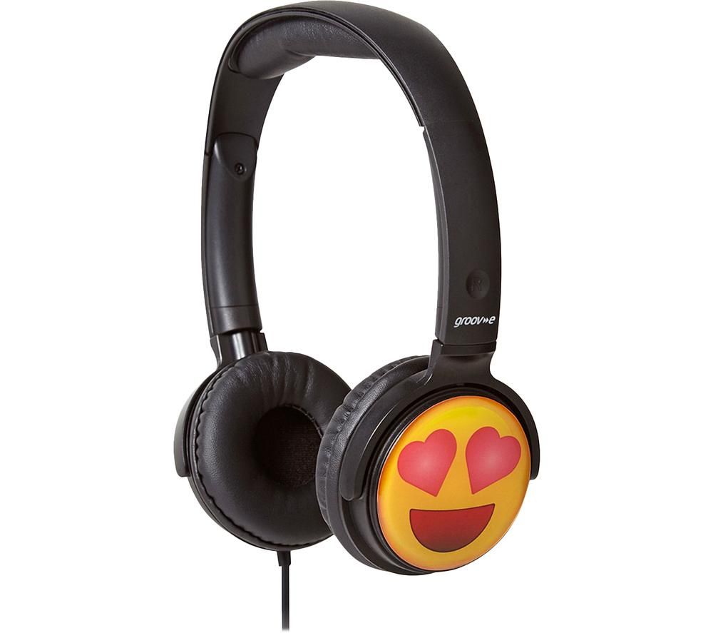 GV-EMJ13 EarMOJI's Heart Eyes Face Kids Headphones Reviews