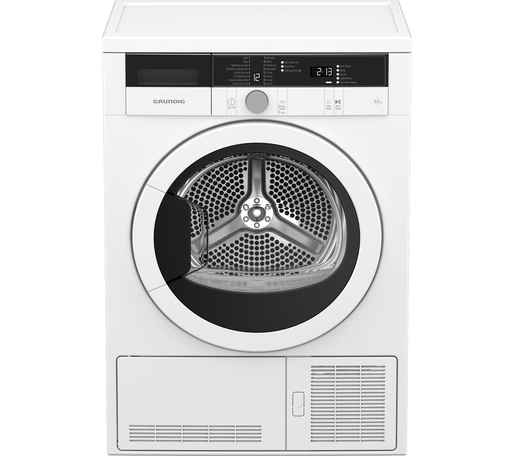 Grundig Tumble Dryer GTN28110GW 8 kg Condenser Reviews