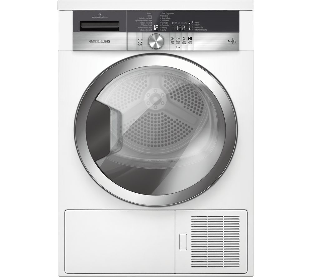 Grundig Tumble Dryer GTN38250MGCW 8 kg Heat Pump Reviews