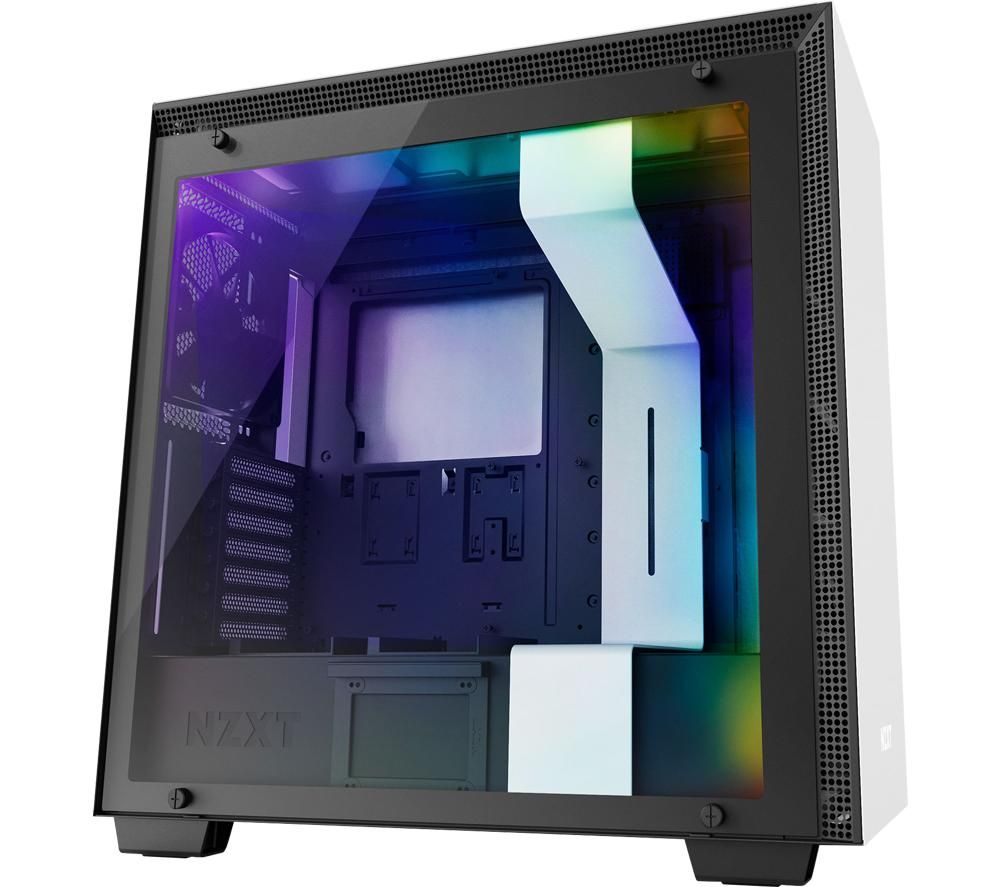 H700i CA-H700W-WB E-ATX Mid-Tower PC Case- White