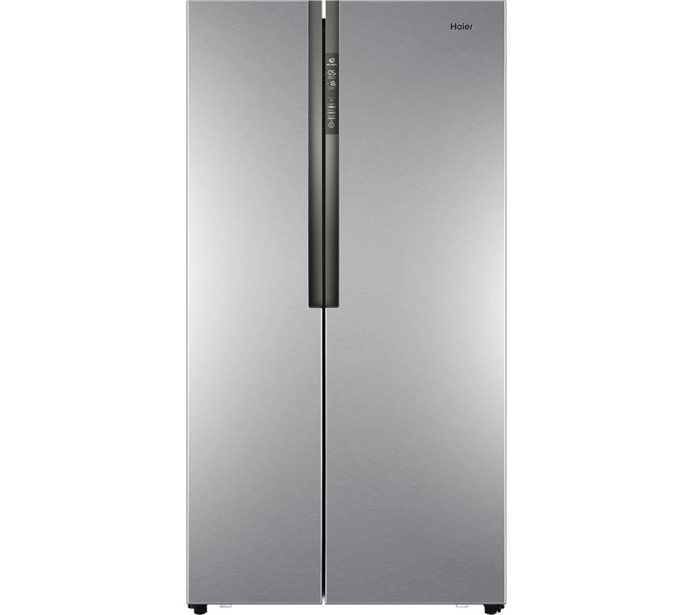 HAIER American-Style Fridge Freezer Silver HRF-521DS6