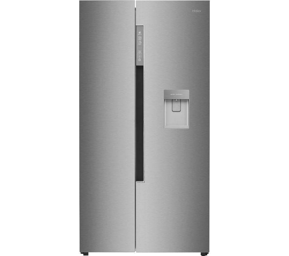 HAIER American-Style Fridge Freezer Silver HRF-522IG6