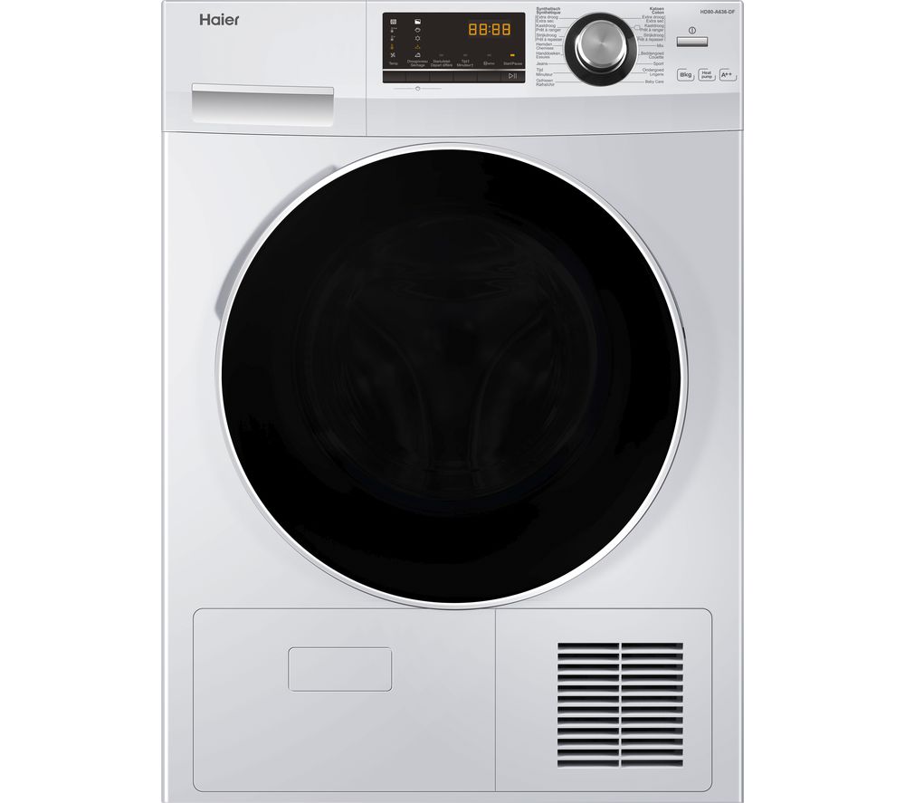 HD80-A636 8 kg Heat Pump Tumble Dryer ? White