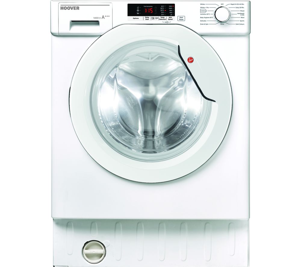 HOOVER HBWM 814S-80 Integrated 8 kg 1400 Spin Washing Machine Reviews