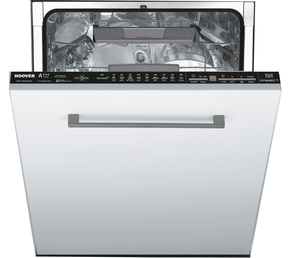 HOOVER HDI 3DO623D-80 Full-size Fully Integrated NFC Dishwasher Reviews