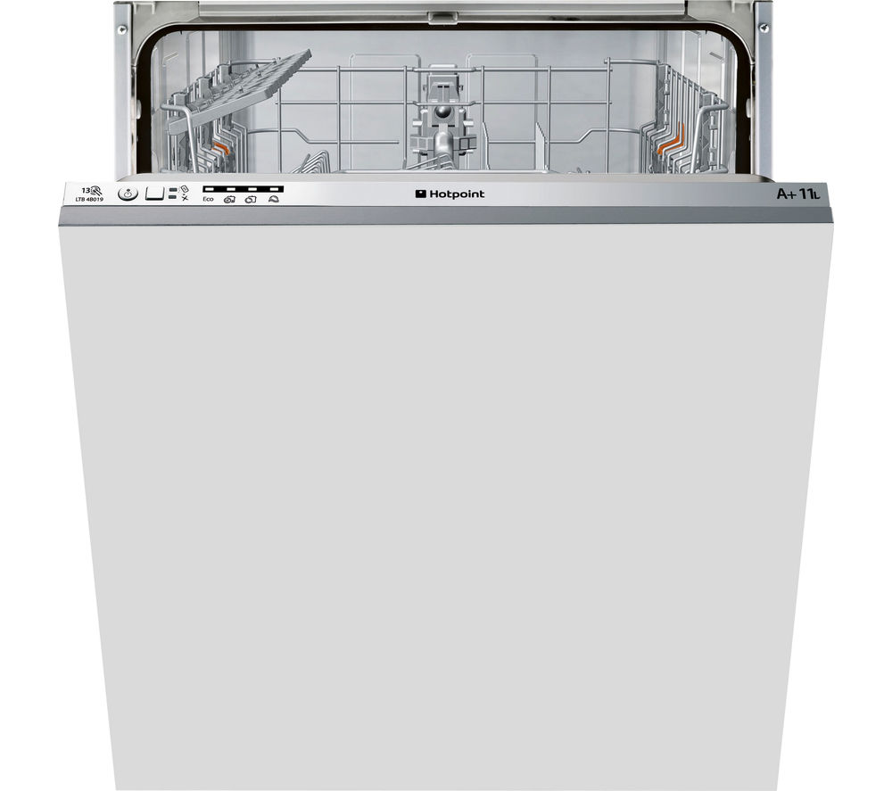 HOTPOINT Aquarius LTB4B019 Full-size Integrated Dishwasher Reviews