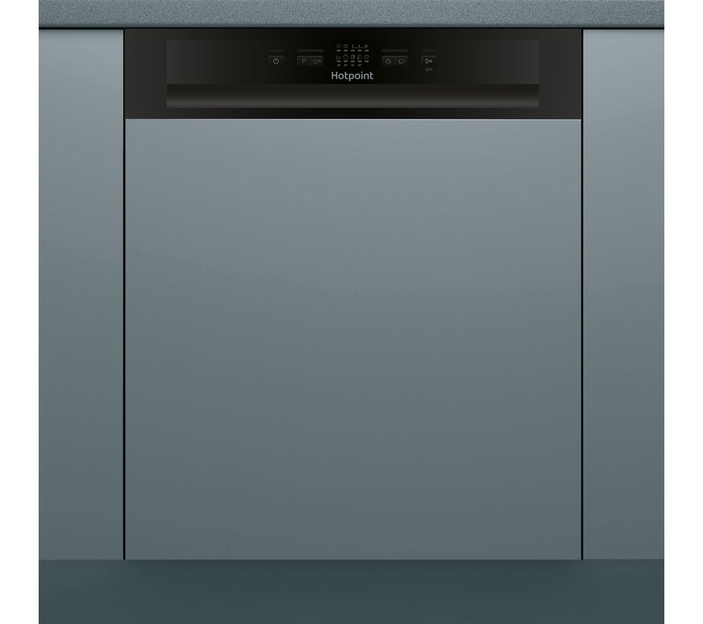 HOTPOINT HBC 2B19 Full-size Semi-Integrated Dishwasher Reviews