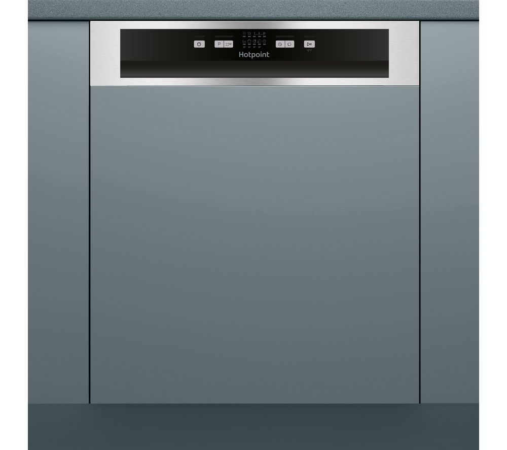 HOTPOINT HBC 2B19 X Full-size Semi-Integrated Dishwasher Reviews