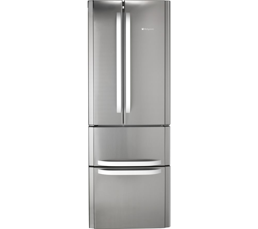 HOTPOINT Slim American Style Fridge Freezer FFU4D.1 X Reviews