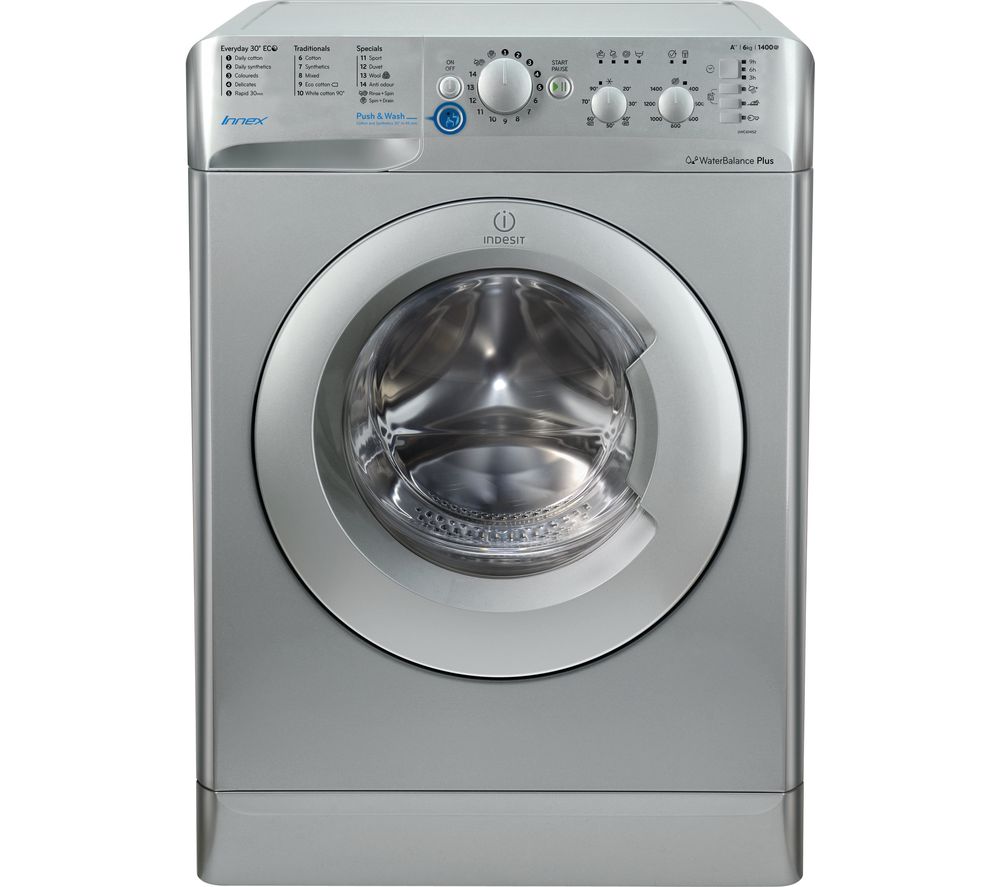 INDESIT BWC 61452 S 6 kg 1400 Spin Washing Machine Reviews