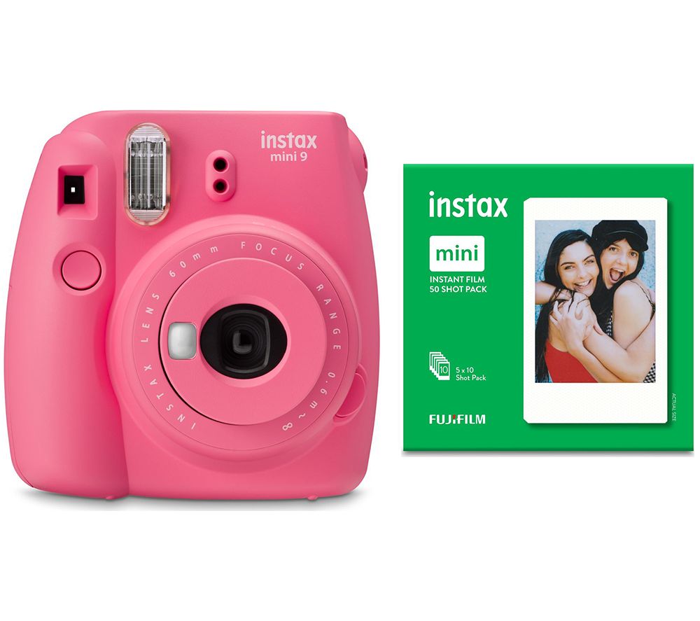 INSTAX mini 9 Instant Camera & 50 Shot Pack Bundle Reviews