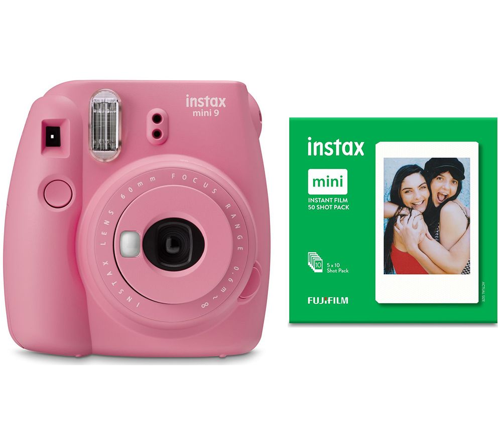 INSTAX mini 9 Instant Camera & Mini Film 50 Shot Bundle Reviews