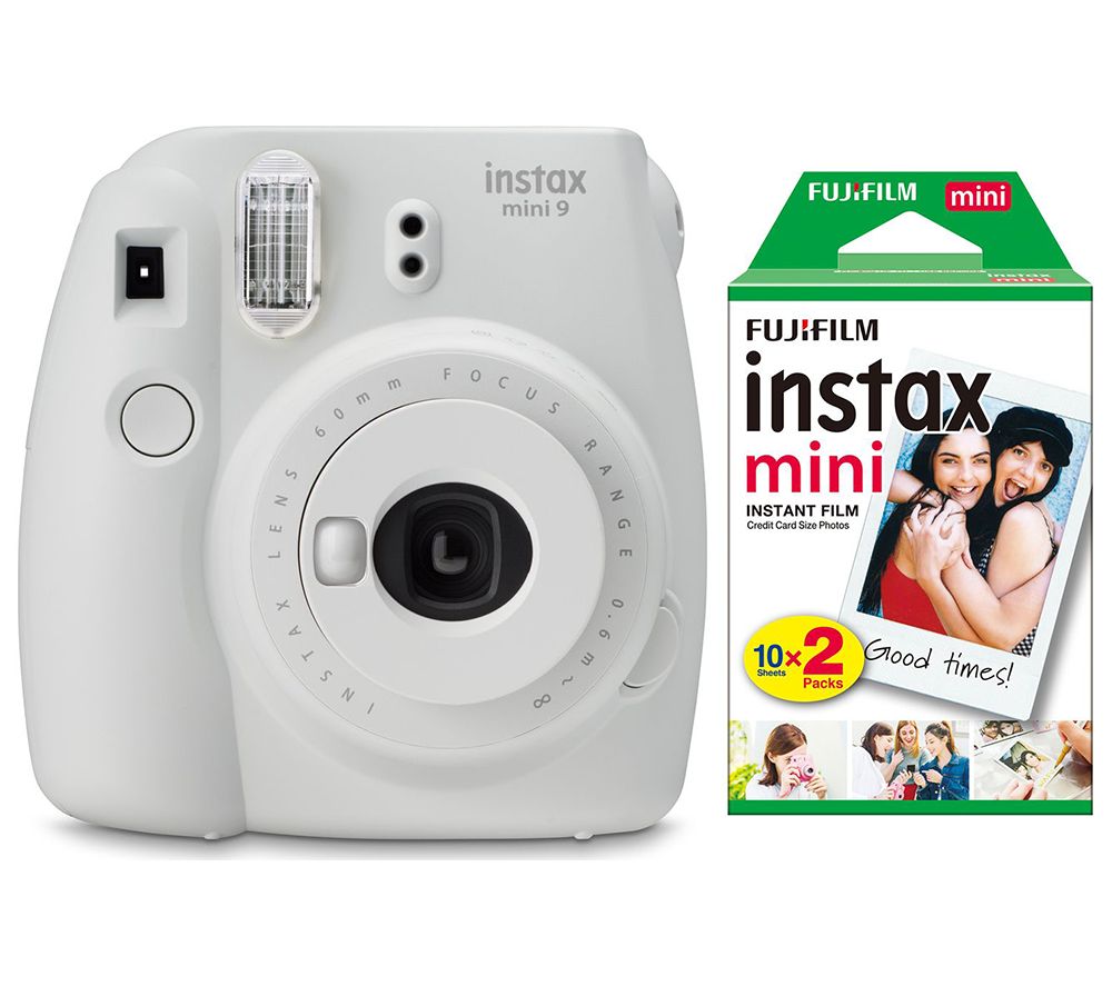 INSTAX mini 9 Instant Camera & Mini Film Bundle