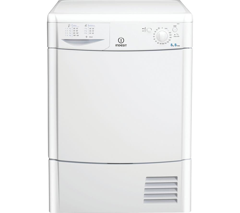 Indesit Tumble Dryer IDC8T3B Condenser  ? White