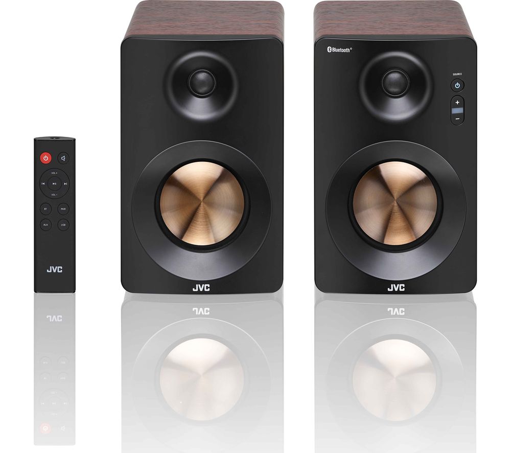 JVC XS-D629BM 2.0 Bluetooth Bookshelf Speakers Reviews